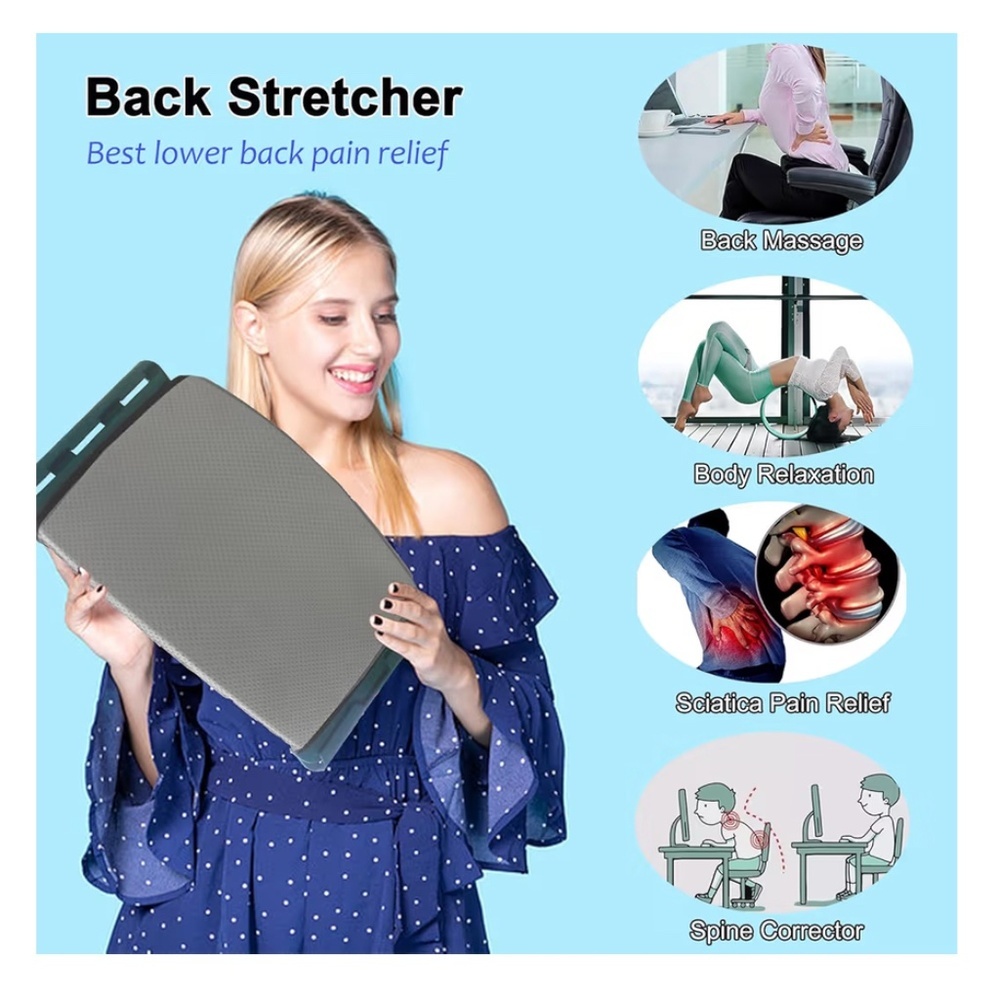 METCLARINDA Adjustable Back Stretcher Spine Decompressor Sciatica Relief